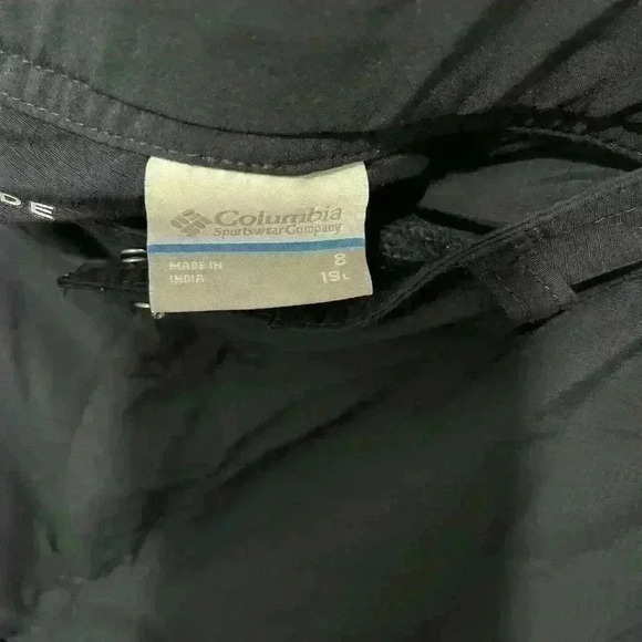 Columbia capri women’s navy size  8 omni-shade sun protection cargo - Picture 2 of 6